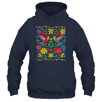 Floral Bird Otomi Mexican Style Mexicano Mexicana Shirt & Hoodie | teecentury