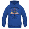 Floral Book A New Chapter Begins Retired 2025 Teacher Retirement Shirt & Tank Top | teecentury