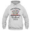 Floral Book A New Chapter Begins Retired 2025 Teacher Retirement Shirt & Tank Top | teecentury