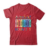 Floral Book Equality Human Rights Social Justice Peace Love Shirt & Hoodie | teecentury