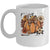 Floral Fall Pumpki Boho Pumpkin Coquette Vintage Autumn Mug | teecentury