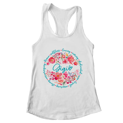 Floral Gigi Mothers Day Gardener Cute Wildflowers Women Shirt & Tank Top | teecentury