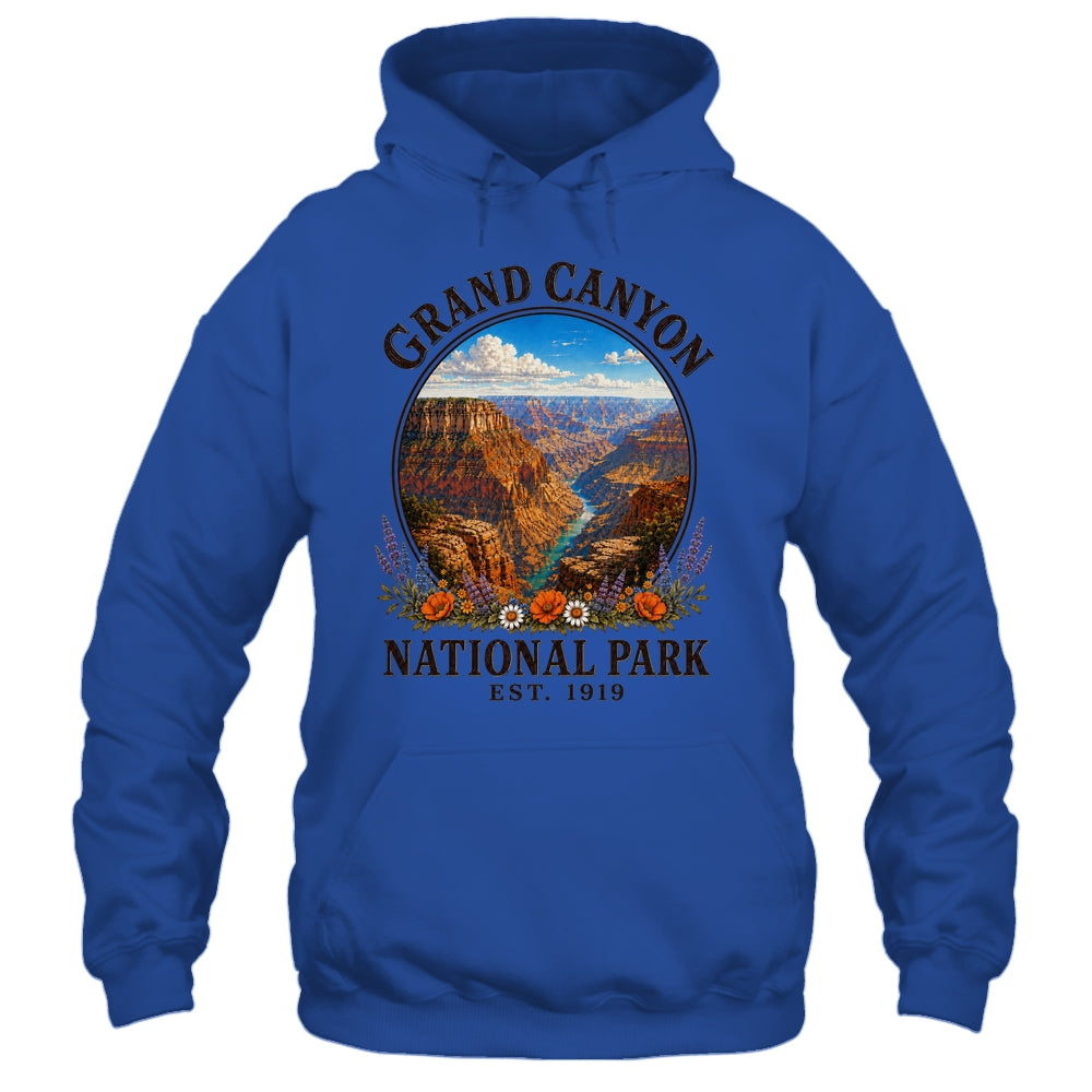 Floral Grand Canyon National Park Hiking Camping Outdoor Shirt & Tank Top | teecentury