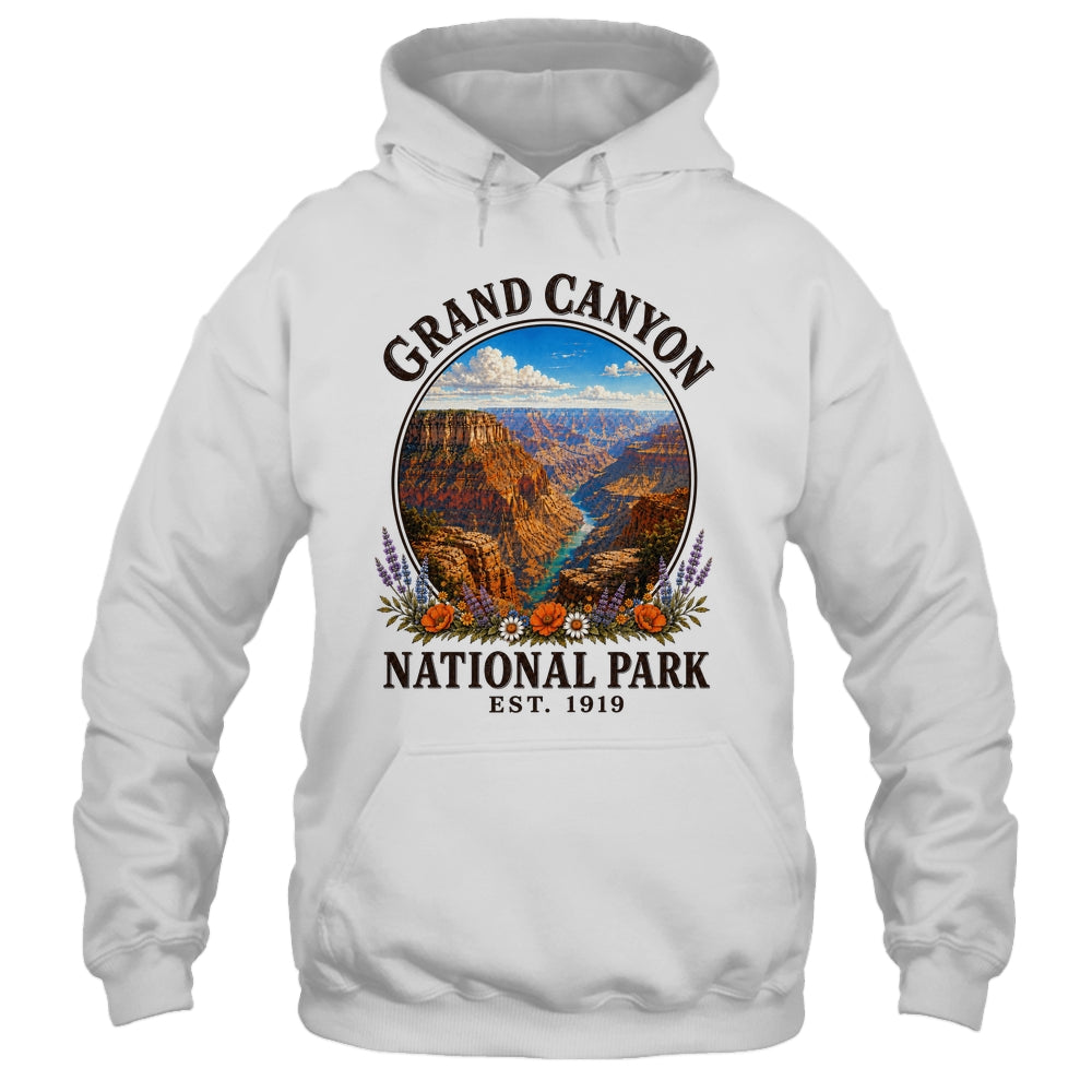 Floral Grand Canyon National Park Hiking Camping Outdoor Shirt & Tank Top | teecentury