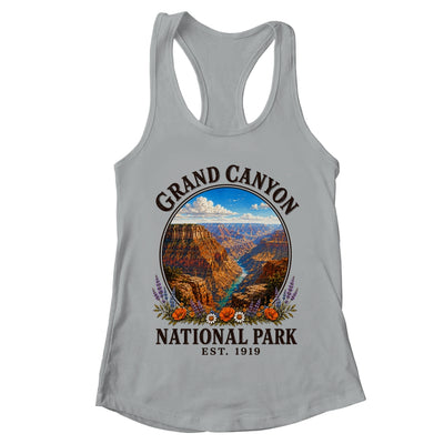 Floral Grand Canyon National Park Hiking Camping Outdoor Shirt & Tank Top | teecentury