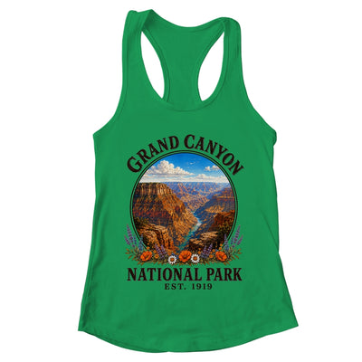 Floral Grand Canyon National Park Hiking Camping Outdoor Shirt & Tank Top | teecentury