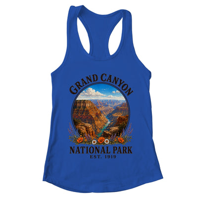 Floral Grand Canyon National Park Hiking Camping Outdoor Shirt & Tank Top | teecentury