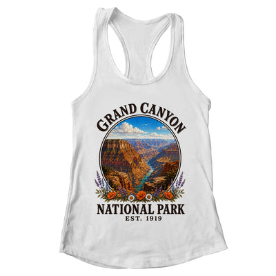 Floral Grand Canyon National Park Hiking Camping Outdoor Shirt & Tank Top | teecentury