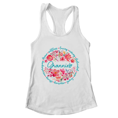 Floral Grannie Mothers Day Gardener Cute Wildflowers Women Shirt & Tank Top | teecentury