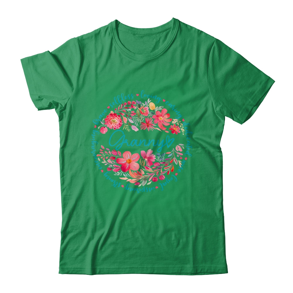 Floral Granny Mothers Day Gardener Cute Wildflowers Women Shirt & Tank Top | teecentury