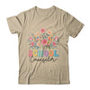 Floral Groovy Wildflower School Counselor Staff Women Retro Shirt & Tank Top | teecentury