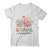 Floral Groovy Wildflower School Counselor Staff Women Retro Shirt & Tank Top | teecentury