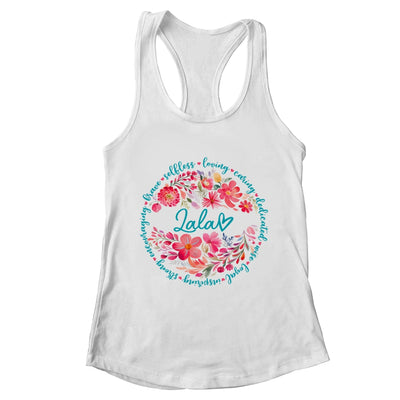 Floral Lala Mothers Day Gardener Cute Wildflowers Women Shirt & Tank Top | teecentury