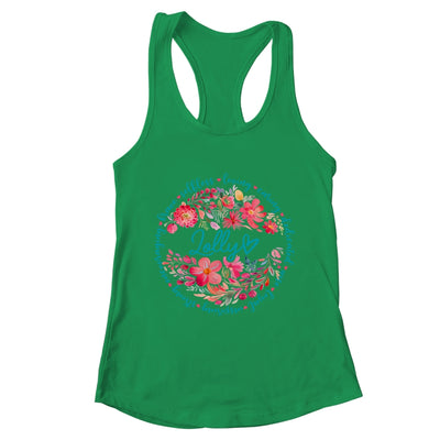 Floral Lolly Mothers Day Gardener Cute Wildflowers Women Shirt & Tank Top | teecentury