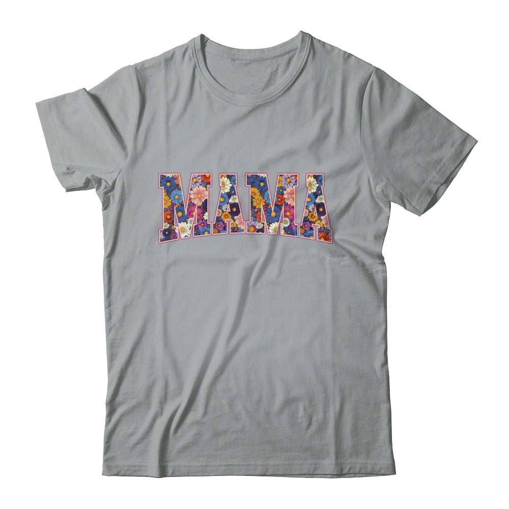 Floral Mama Flower Mom Spring Mama Mother's Day Women Design Shirt & Tank Top | teecentury