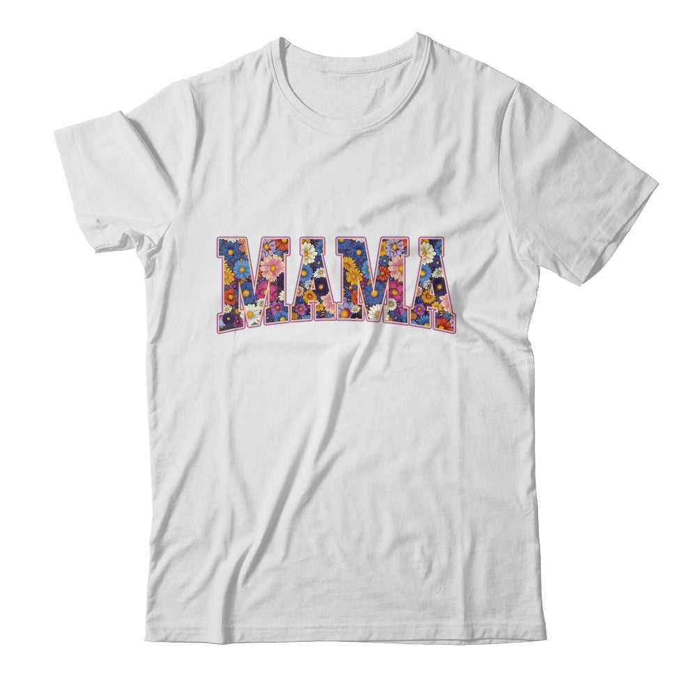 Floral Mama Flower Mom Spring Mama Mother's Day Women Design Shirt & Tank Top | teecentury