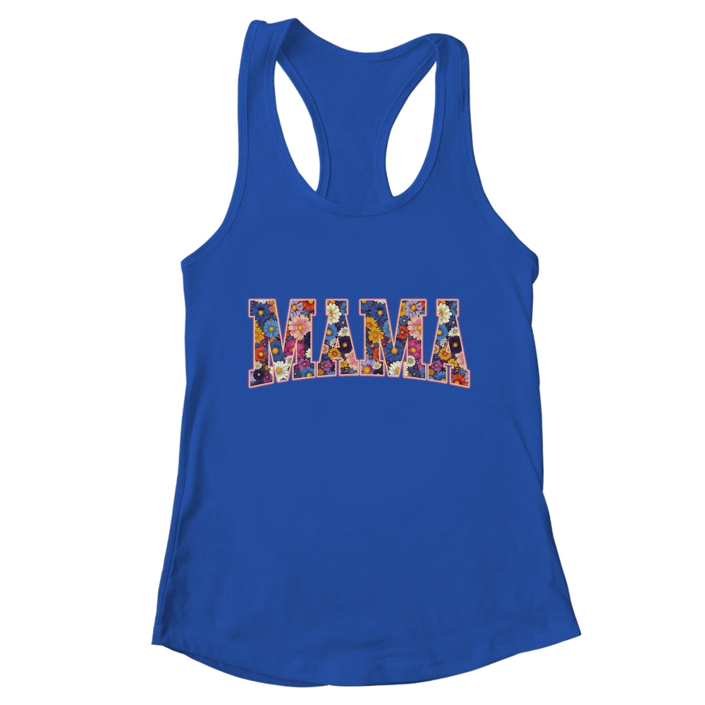 Floral Mama Flower Mom Spring Mama Mother's Day Women Design Shirt & Tank Top | teecentury