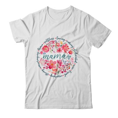 Floral Mama Mothers Day Gardener Cute Mama Flowers Shirt & Tank Top | teecentury