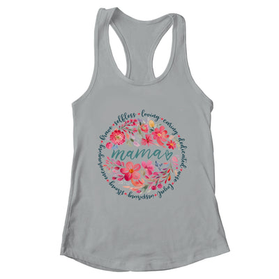 Floral Mama Mothers Day Gardener Cute Mama Flowers Shirt & Tank Top | teecentury