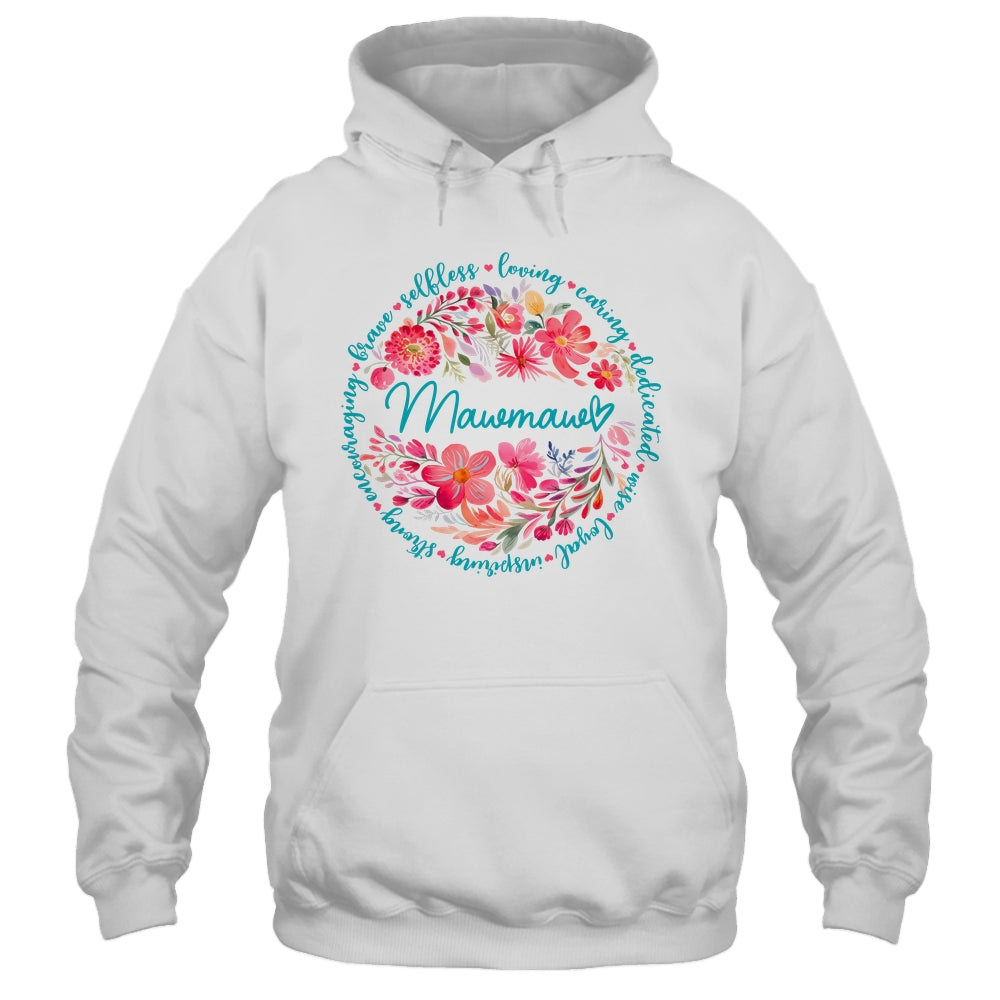 Floral Mawmaw Mothers Day Gardener Cute Wildflowers Women Shirt & Tank Top | teecentury