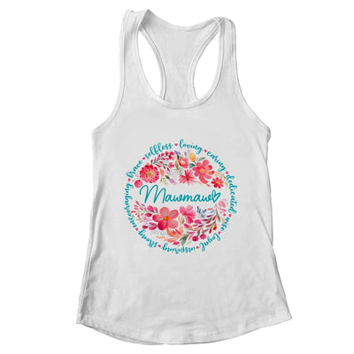 Floral Mawmaw Mothers Day Gardener Cute Wildflowers Women Shirt & Tank Top | teecentury