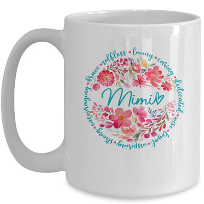 Floral Mimi Mothers Day Gardener Cute Wildflowers Women Mug | teecentury