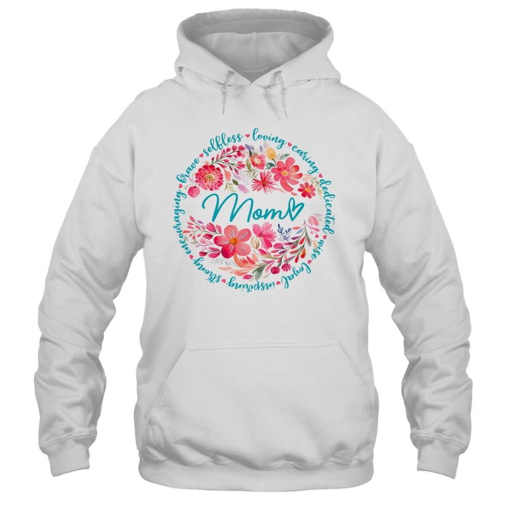 Floral Mom Mothers Day Gardener Cute Wildflowers Women Shirt & Tank Top | teecentury