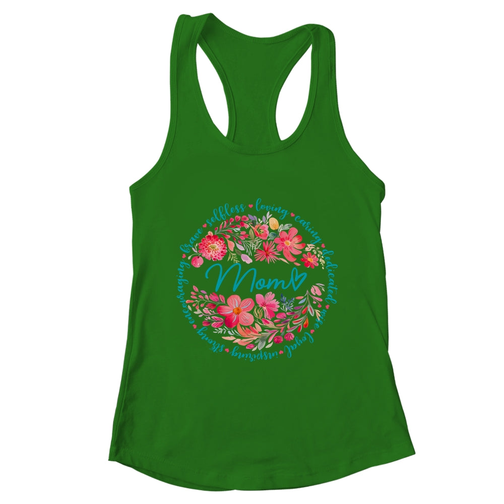 Floral Mom Mothers Day Gardener Cute Wildflowers Women Shirt & Tank Top | teecentury