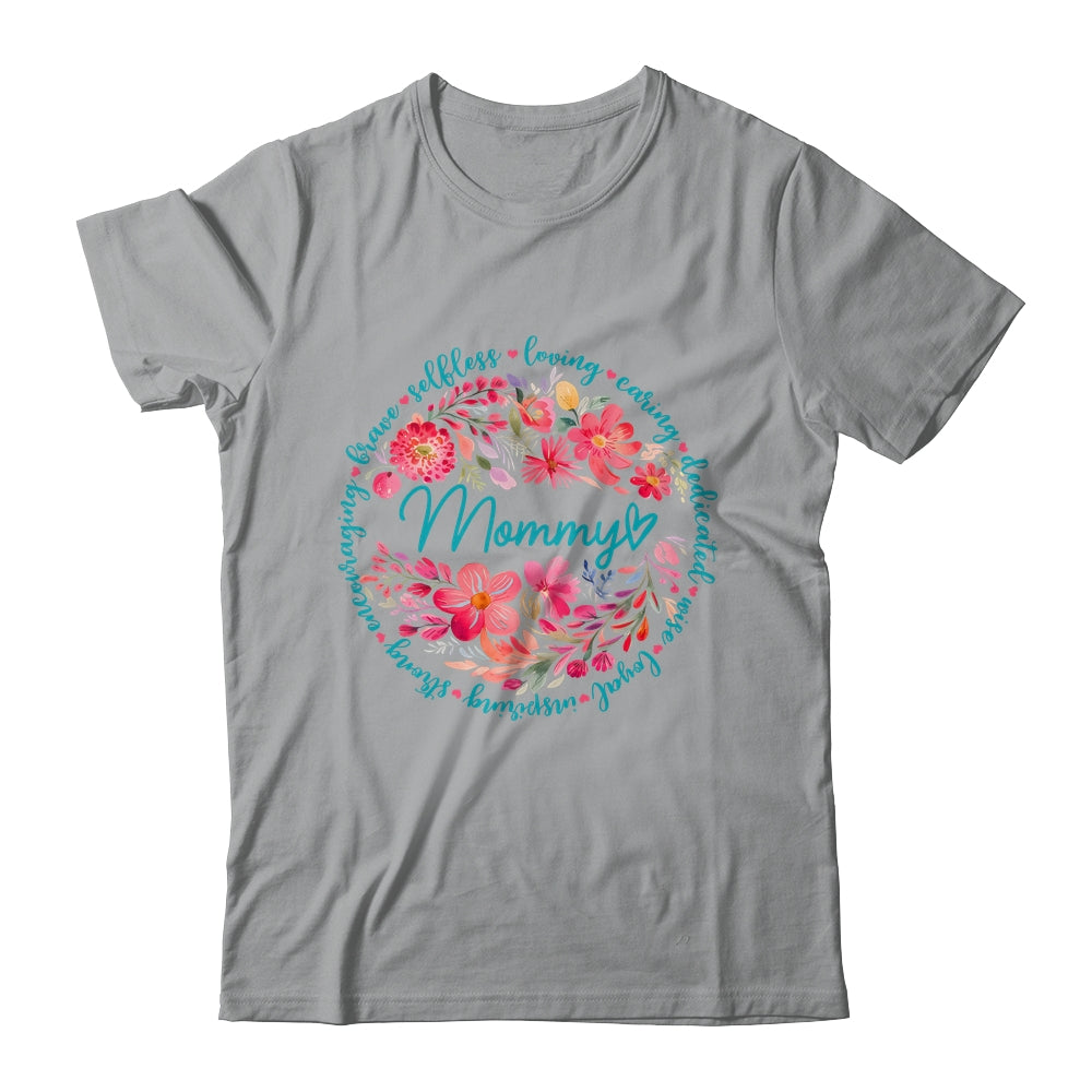 Floral Mommy Mothers Day Gardener Cute Wildflowers Women Shirt & Tank Top | teecentury
