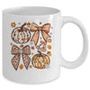 Floral Pumpkin Floral Coquette Fall Pumpkin Autumn Girly Mug | teecentury