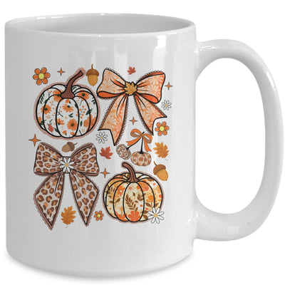 Floral Pumpkin Floral Coquette Fall Pumpkin Autumn Girly Mug | teecentury