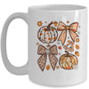 Floral Pumpkin Floral Coquette Fall Pumpkin Autumn Girly Mug | teecentury