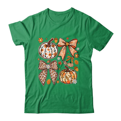 Floral Pumpkin Floral Coquette Fall Pumpkin Autumn Girly Shirt & Sweatshirt | teecentury