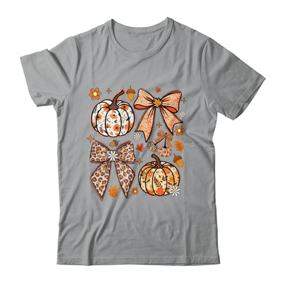 Floral Pumpkin Floral Coquette Fall Pumpkin Autumn Girly Shirt & Sweatshirt | teecentury