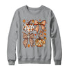 Floral Pumpkin Floral Coquette Fall Pumpkin Autumn Girly Shirt & Sweatshirt | teecentury