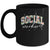 Floral Social Worker Flower Floral School Counselor Mug | teecentury
