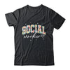 Floral Social Worker Flower Floral School Counselor Shirt & Hoodie | teecentury