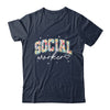 Floral Social Worker Flower Floral School Counselor Shirt & Hoodie | teecentury