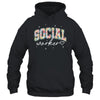 Floral Social Worker Flower Floral School Counselor Shirt & Hoodie | teecentury