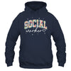 Floral Social Worker Flower Floral School Counselor Shirt & Hoodie | teecentury
