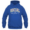 Floral Social Worker Flower Floral School Counselor Shirt & Hoodie | teecentury