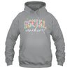 Floral Social Worker Flower Floral School Counselor Shirt & Hoodie | teecentury