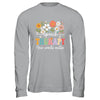 Floral Speech Therapy Your Words Matter Language Pathologist Shirt & Hoodie | teecentury
