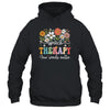 Floral Speech Therapy Your Words Matter Language Pathologist Shirt & Hoodie | teecentury