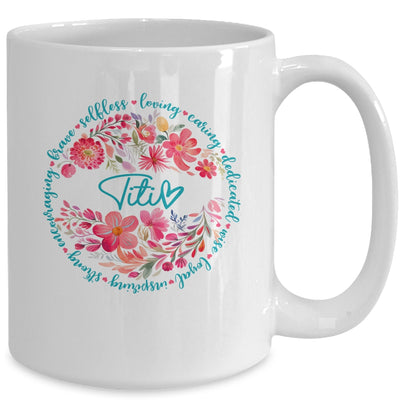 Floral Titi Mothers Day Gardener Cute Wildflowers Women Mug | teecentury