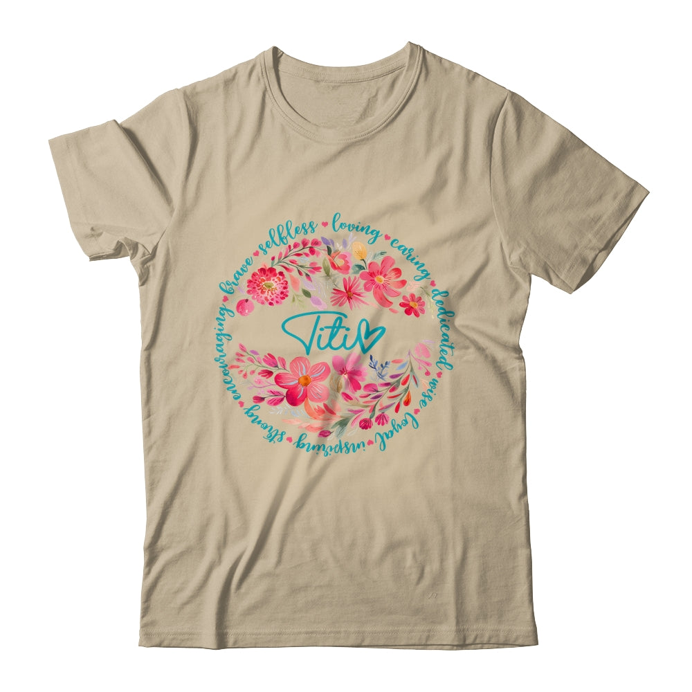 Floral Titi Mothers Day Gardener Cute Wildflowers Women Shirt & Tank Top | teecentury