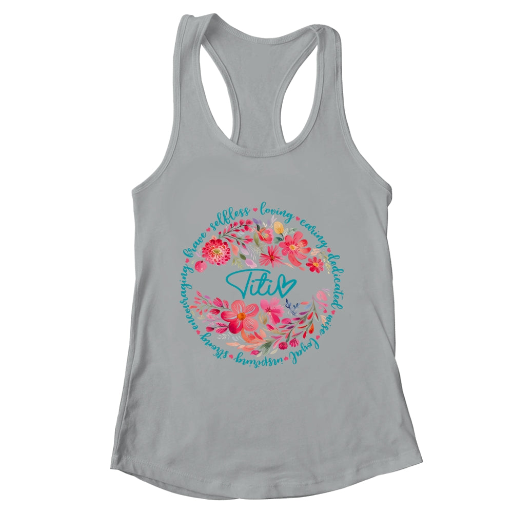 Floral Titi Mothers Day Gardener Cute Wildflowers Women Shirt & Tank Top | teecentury