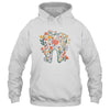 Floral Tooth Boho Flower Dental Student Dental Assistant Shirt & Tank Top | teecentury