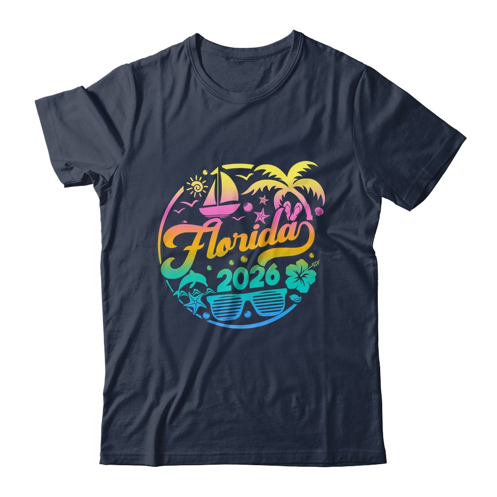 Florida 2026 Family Vacation Beach Matching Group Shirt & Tank Top | teecentury