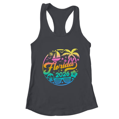 Florida 2026 Family Vacation Beach Matching Group Shirt & Tank Top | teecentury